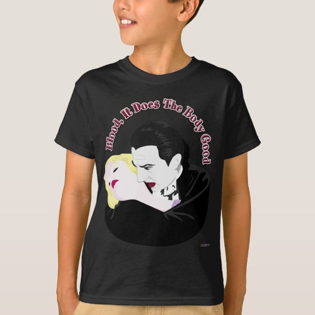 Dracula, Blood It Does The Body Good T-Shirt (Front)