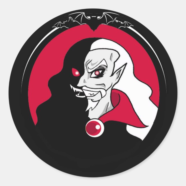 Dracula BRW Sticker (Front)