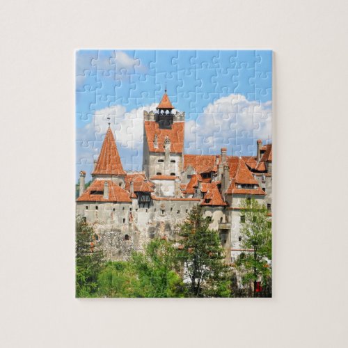 Dracula Castle in Transylvania Romania Jigsaw Puzzle