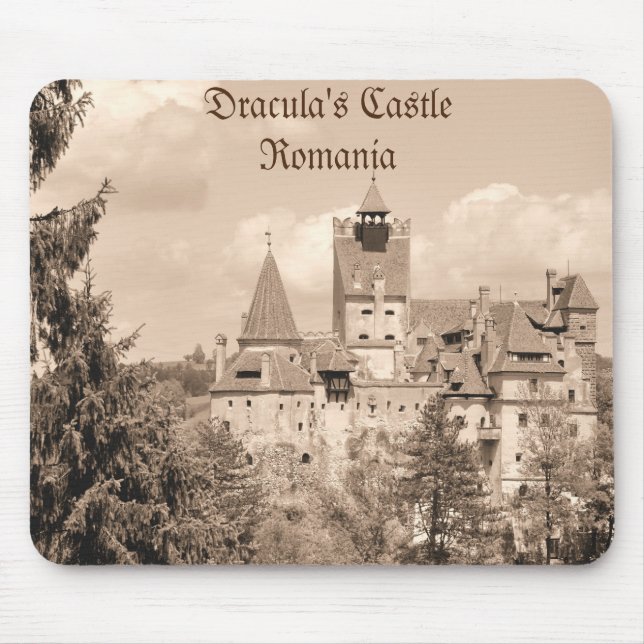 Dracula Castle in Transylvania, Romania Mouse Pad (Front)