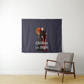 DRACULA Children of the Night Tapestry
