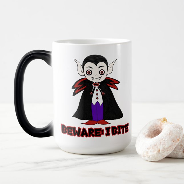 Dracula Color Morph Mug (With Donut)