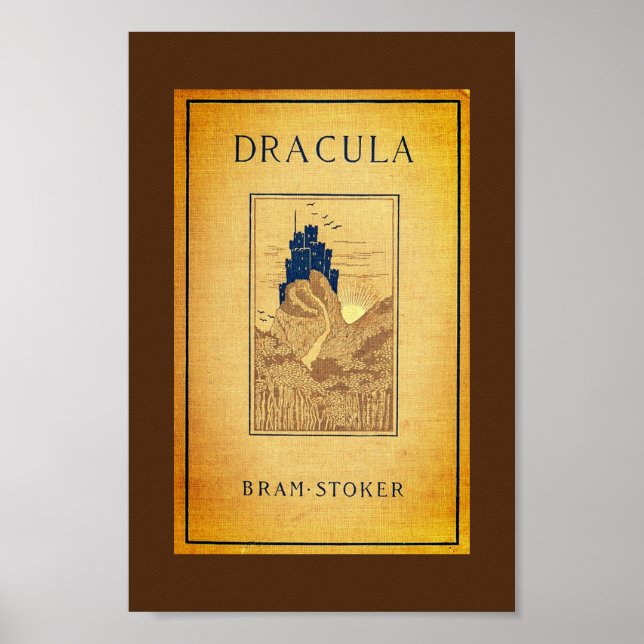 Dracula Cover of the first American Ed. (1899) Poster (Front)