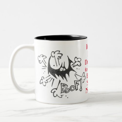 Dracula Drops In Two_Tone Coffee Mug