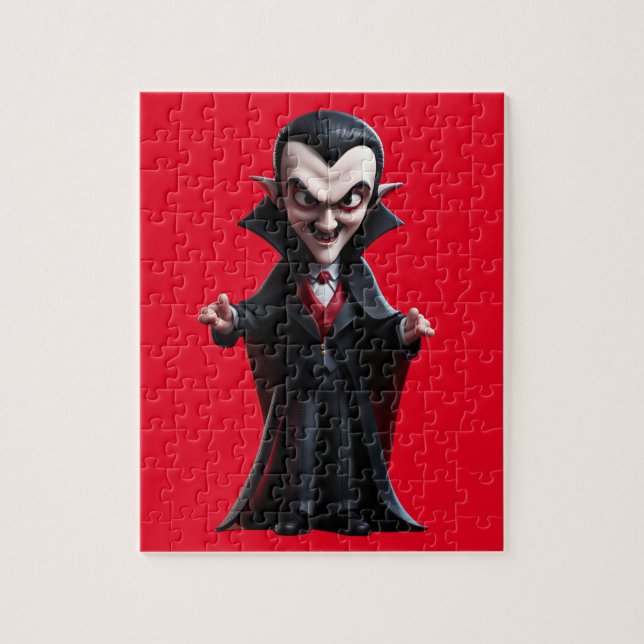Dracula Figure Jigsaw Puzzle (Vertical)
