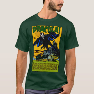 DRACULA! Horror Comic T-Shirt 