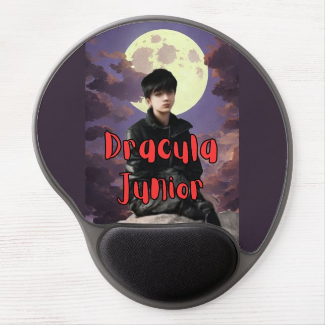 Dracula Junior  Gel Mouse Pad (Front)