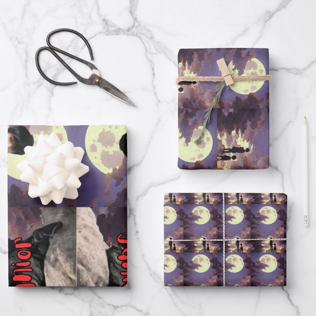 Dracula Junior -  Wrapping Paper Sheets (Front)