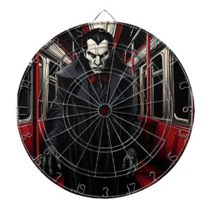 Dracula on the Subway Dart Board