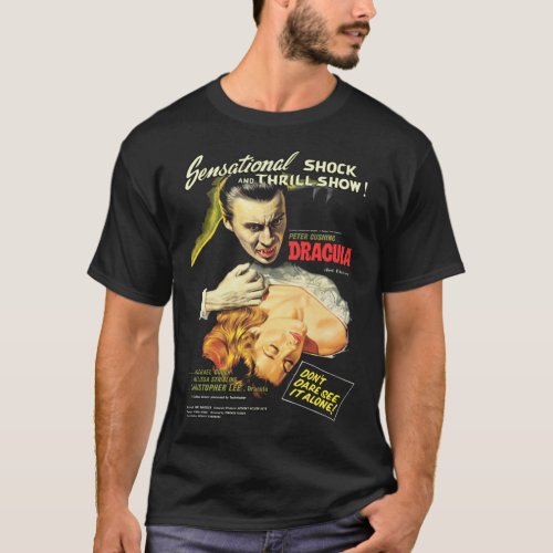 Dracula _ Original Hammer Poster Artwork Classic T T_Shirt