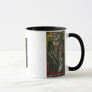 Dracula Playing a Black Piano Mug