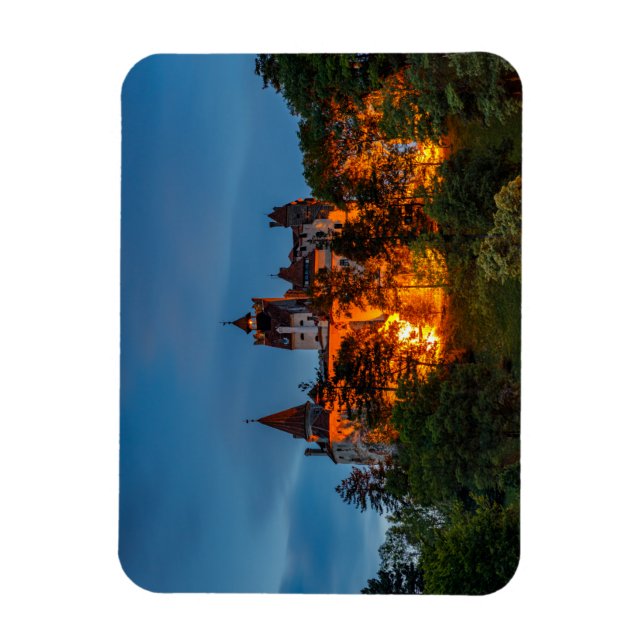 Dracula Schloss Bran in Rumänien Magnet (Vertical)
