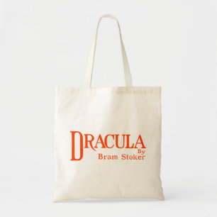 Dracula Typography Tote Bag