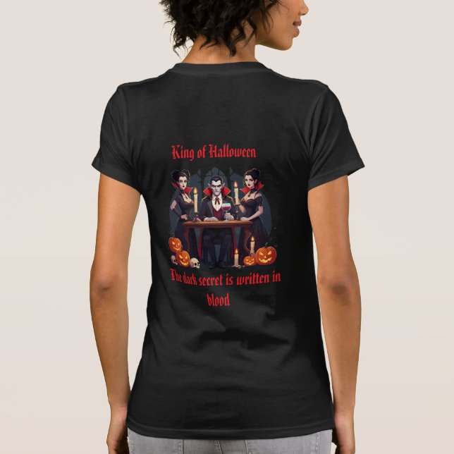 Dracula Vampire Halloween Tee 🎃👻 (Back)