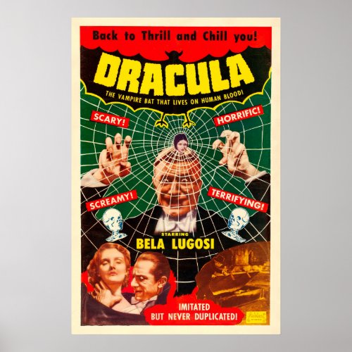 Dracula Vintage film poster