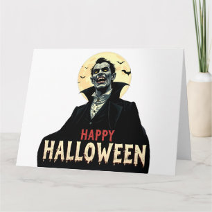 Dracula Wishes You a Spooky Night Card