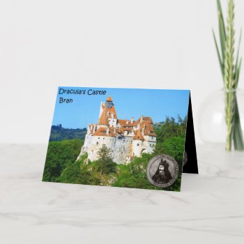 Dracula's Castle  Bran Card by windsorarts at Zazzle