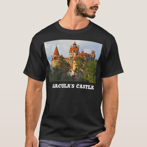 Draculas Castle Bran Transylvania T_Shirt