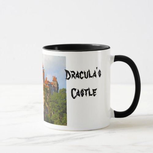 Draculas castle Bran Transylvannia Mug