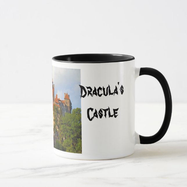 Dracula's castle, Bran, Transylvannia Mug (Right)