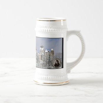 Dracula's Castle In Winter Beer Stein by windsorarts at Zazzle
