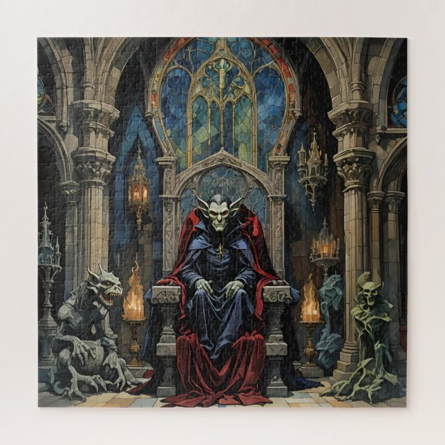 Dracula's Castle Jigsaw Puzzle (Vertical)