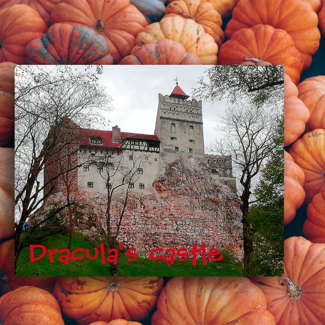 Dracula's castle Transilvania halloween Postcard (Creator Uploaded)