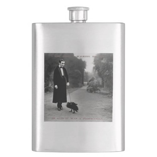 Draculas Dog stainless steel flask