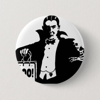 Dracula's Happy Halloween Button
