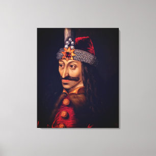 Drăculea – Vlad III Dracula – Vlad the Impaler Canvas Print