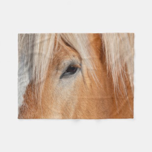 Draft Breed Horse Fleece Blanket