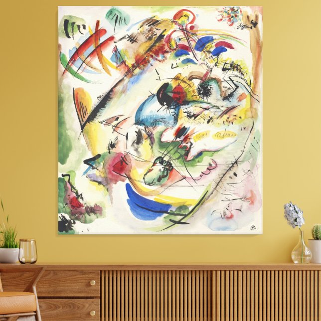 Draft for ‘Dreamy Improvisation Canvas Print (Insitu(LivingRoom))