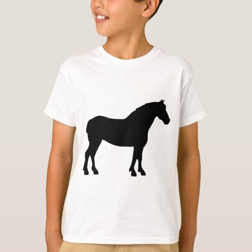 Draft Horse black T_Shirt