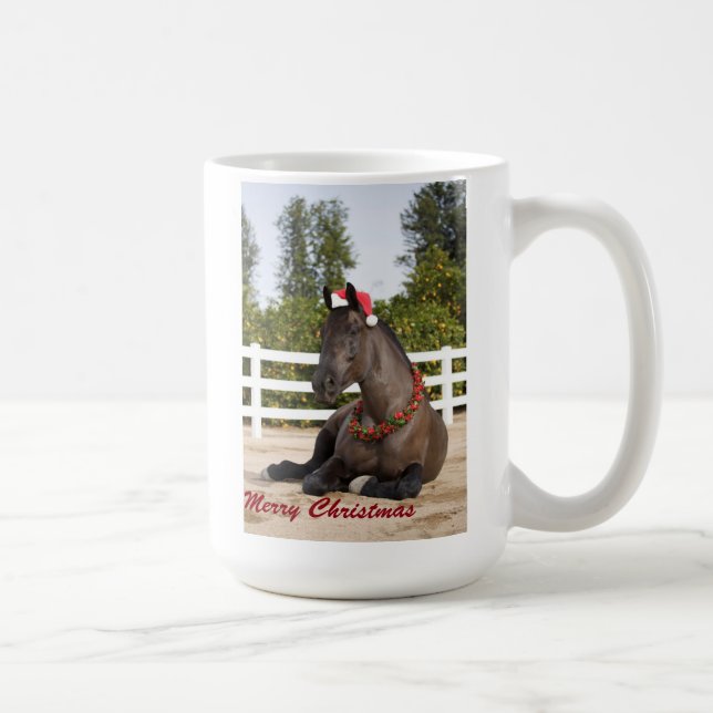 Draft Horse Christmas Mug (Right)