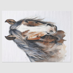 Draft Horse Decoupage Tissue Paper