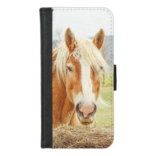 Draft Horse Farm Animal iPhone 87 Wallet Case
