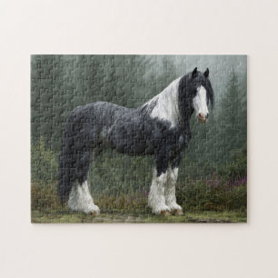 Draft Horse Landscape Jigsaw Puzzle