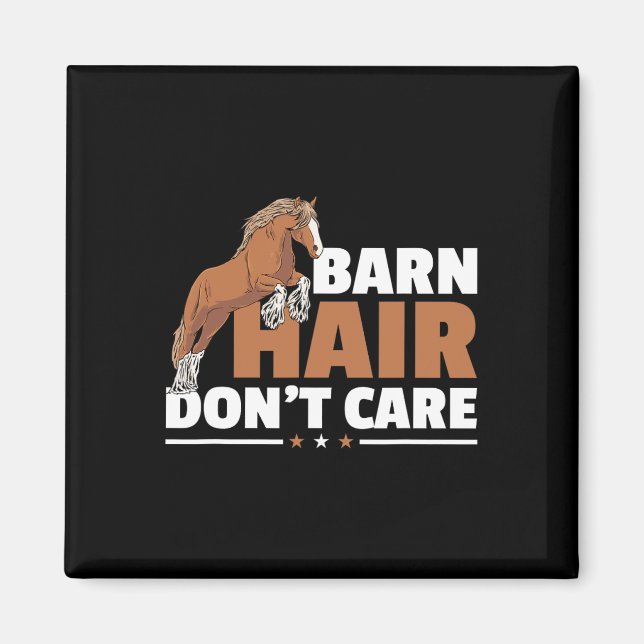 Draft Horse Meme Design For A Clydesdale Rider  Magnet (Front)