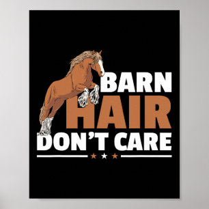 Draft Horse Meme Design For A Clydesdale Rider Poster