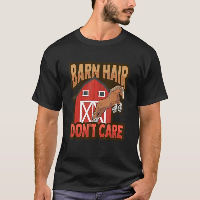 Draft Horse Meme For A Clydesdale Rider 1 T-Shirt (Front)