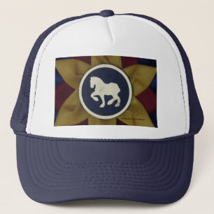 Draft Horse Rosette Cap