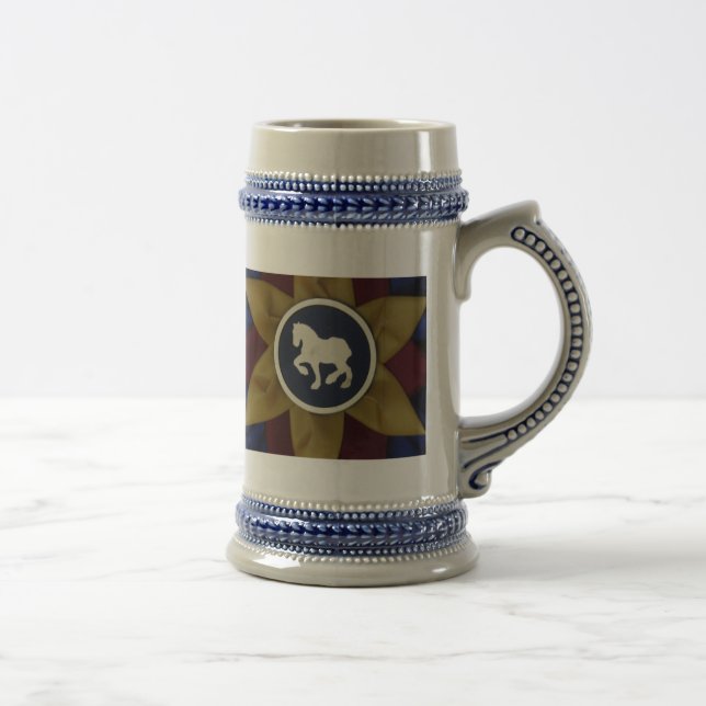 Draft Horse Rosette Mug (Right)