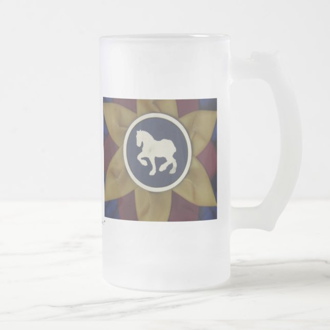 Draft Horse Rosette Mug (Right)