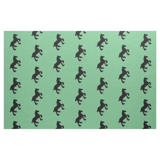 Draft Horse Silhouette Fabric (Fat Quarter)