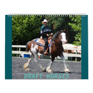 DRAFT HORSES CALENDAR