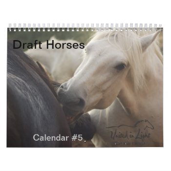 Draft Horses Calendar #5 by 1drafthorse at Zazzle