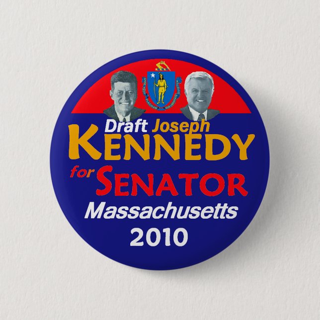 Draft KENNEDY Button (Front)
