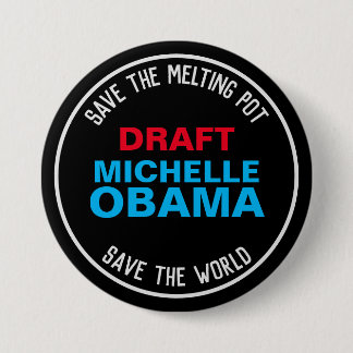 Draft MICHELLE OBAMA 2024 Campaign Button