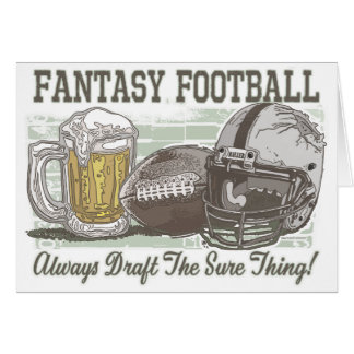 Draft the Sure Thing Fantasy Football Gear Cards