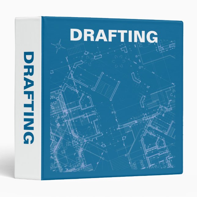 Drafting 3 Ring Binder (Front/Spine)